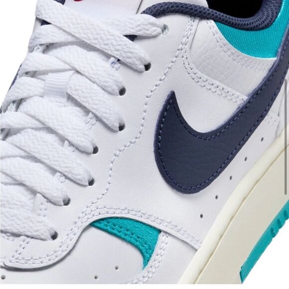 Nike Gamma Air Force Dusty Cactus Trainers White/Blue/Turquoise New in box - Picture 3 of 13